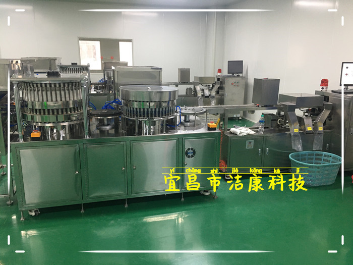 江蘇客戶(hù)口服液鋁塑蓋鉚合裝塞檢測(cè)一體車(chē)間